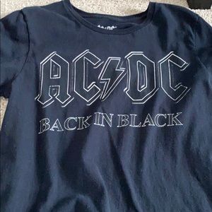 AC/DC band tee shirt